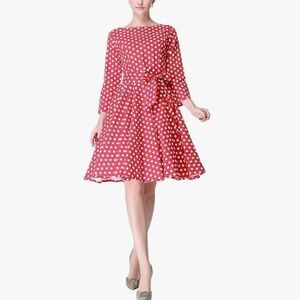 Red Polka Dot Dress